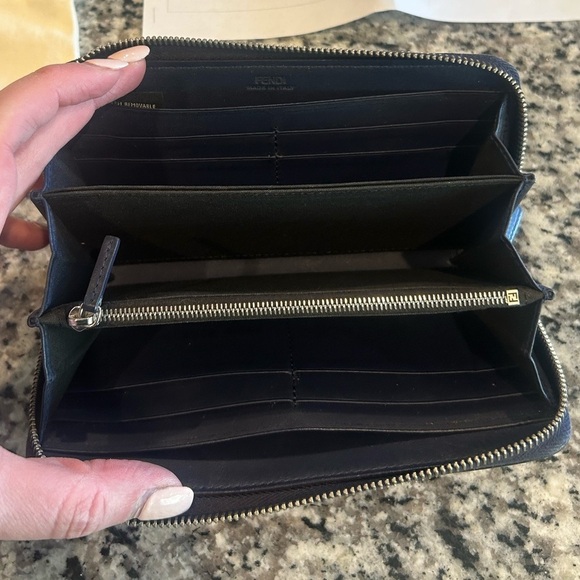 Women’s Authentic Fendi Monster Long Wallet - Picture 7 of 14